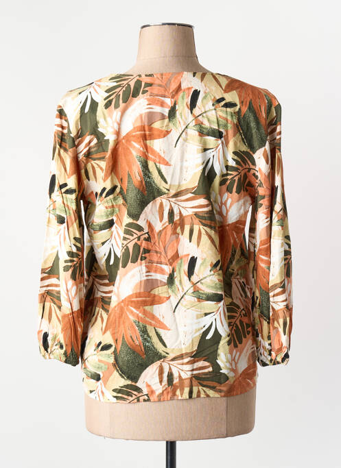 Blouse marron TOM TAILOR femme