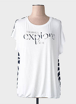 T-shirt blanc STREET ONE femme