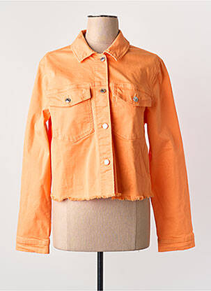 Veste en jean orange TOM TAILOR femme