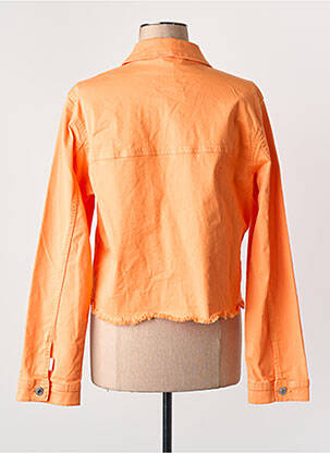 Veste en jean orange TOM TAILOR femme
