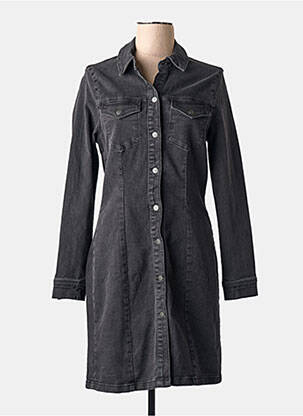 Robe mi-longue noir VERO MODA femme