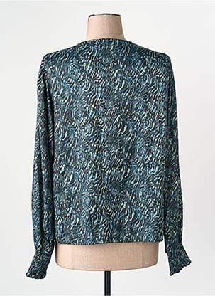 Chemisier manches longues manches longues bleu VILA femme