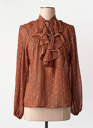 Blouse marron MOLLY BRACKEN femme