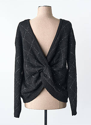 Pull noir MORGAN femme
