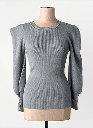 Pull gris MORGAN femme