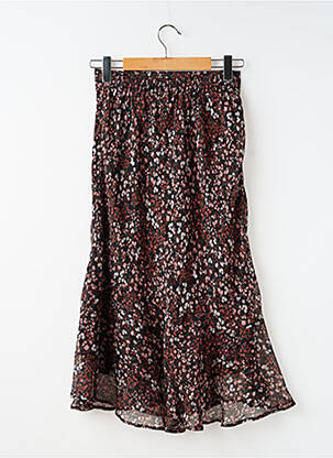 Jupe longue marron MORGAN femme