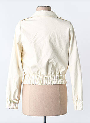 Veste simili cuir beige KOCCA femme