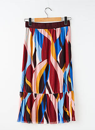 Jupe mi-longue multicolore STREET ONE femme