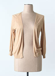 Gilet manches longues marron S.OLIVER femme