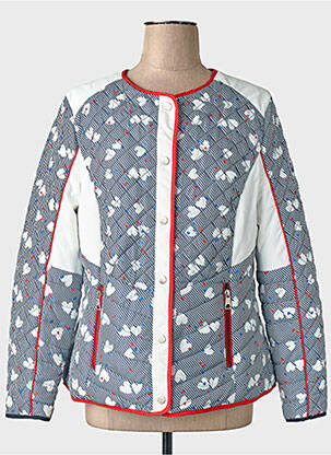 Doudoune bleu DELAHAYE femme