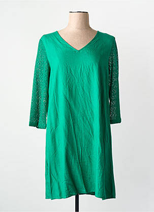 Robe mi-longue vert VERO MODA femme