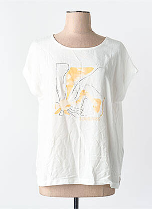 T-shirt blanc TOM TAILOR femme