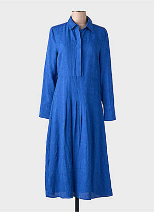 Robe courte bleu MANGO femme