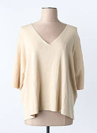 Pull beige MANGO femme