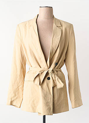 Blazer beige MANGO femme