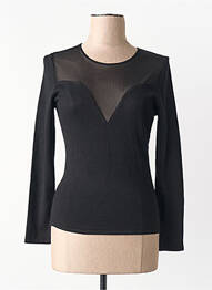 Pull noir MORGAN femme