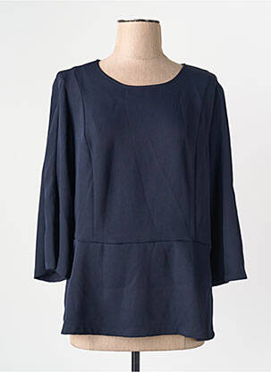 Blouse bleu MORE & MORE femme