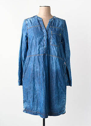 Robe mi-longue bleu STREET ONE femme