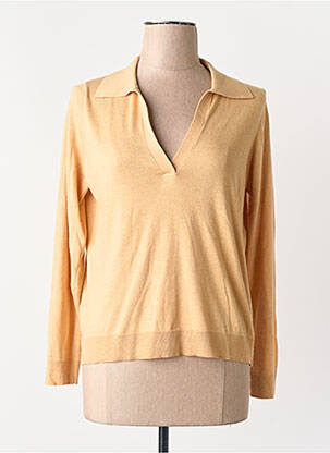 Pull jaune MANGO femme