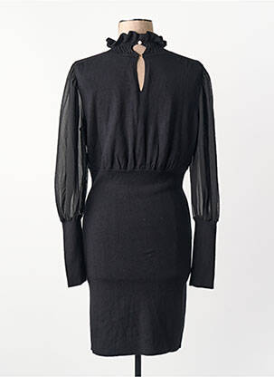 Robe pull noir MORGAN femme