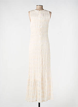 Robe courte sans manche sans manche blanc VILA femme