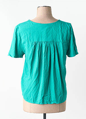 Chemisier coupe droite vert VILA femme