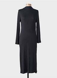 Robe longue noir AMELIE & AMELIE femme