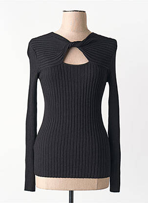 Pull noir MANGO femme