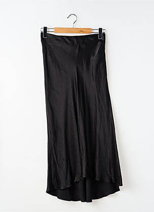 Jupe mi-longue noir MANGO femme