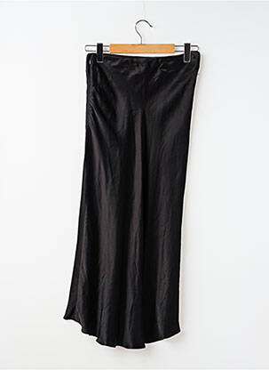 Jupe mi-longue noir MANGO femme