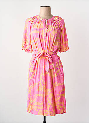 Robe courte rose S.OLIVER femme
