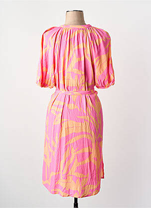 Robe courte rose S.OLIVER femme