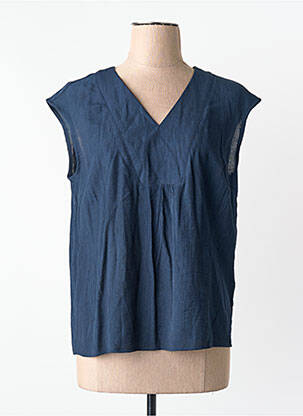 Chemisier bleu OPUS femme