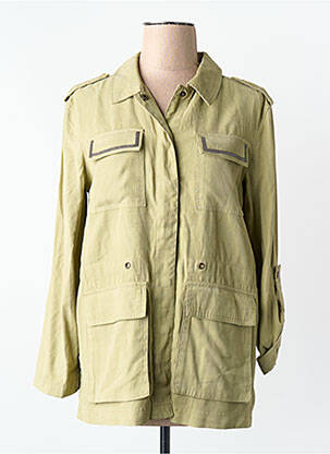Veste casual manches longues vert ONLY femme