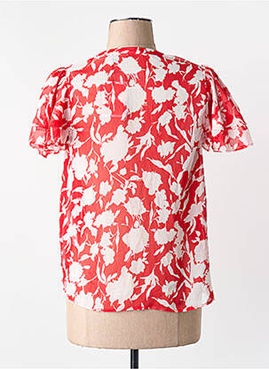 Chemisier rouge NAF NAF femme