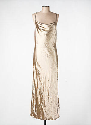 Robe longue or MOLLY BRACKEN femme