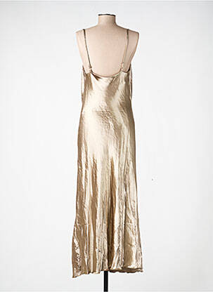 Robe longue or MOLLY BRACKEN femme