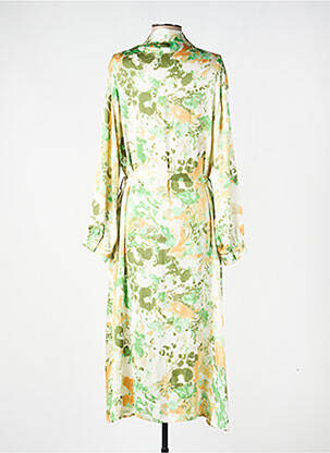 Robe longue jaune JS MILLENIUM femme