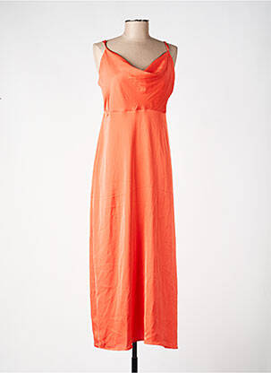 Robe longue orange VILA femme