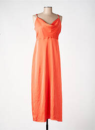Robe longue orange VILA femme