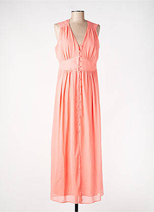 Robe longue rose NAF NAF femme