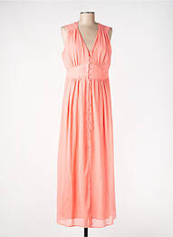Robe longue rose NAF NAF femme