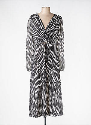 Robe longue noir MORGAN femme