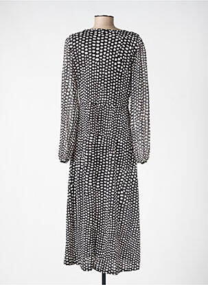 Robe longue noir MORGAN femme