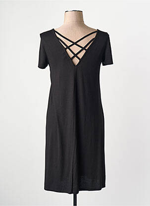 Robe courte manches courtes manches courtes noir ONLY femme