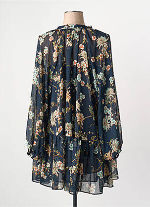 Robe courte bleu MANGO femme