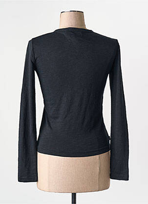 T-shirt noir SUPERDRY femme