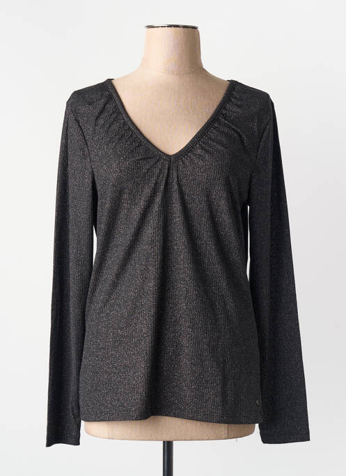 T-shirt noir GARCIA femme