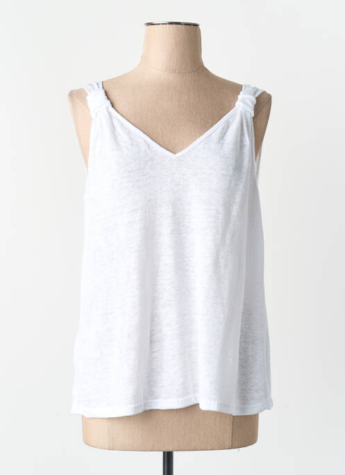 Débardeur blanc MANGO femme