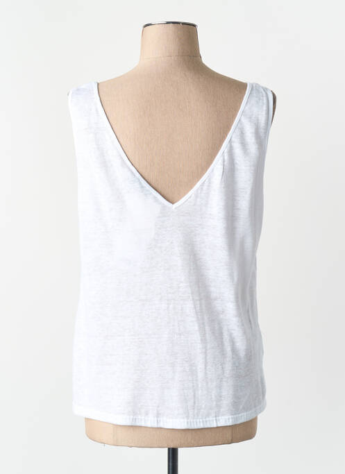 Débardeur blanc MANGO femme